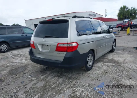 2005 Honda Odyssey Ex z USA, uszkodzony, nr VIN 5FNRL38485B110522